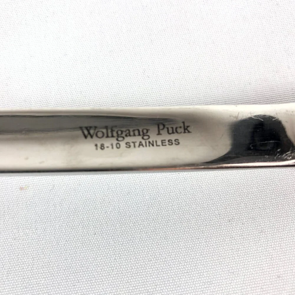 Oneida Stainless Ladle & Wolfgang Puck Stainless Spatula